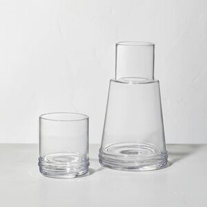 23.5oz Glass Carafe Set - Hearth & Hand with Magnolia